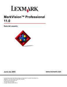 MarkVision™ Professional 11.0