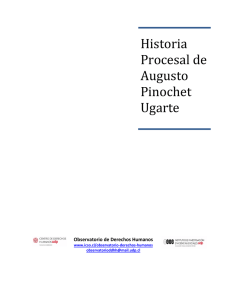 Historia procesal de Augusto Pinochet Ugarte, desde 1998