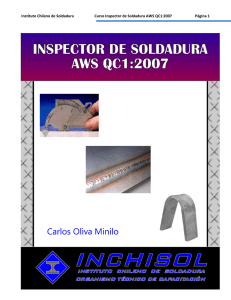 Libro Inspector de Soldadura AWS QC1:2007