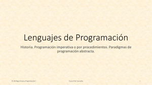 Lenguajes de Programación