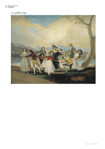 La gallina ciega - Goya en El Prado
