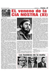 EL veneno de la CIA NOSTRA (XI)