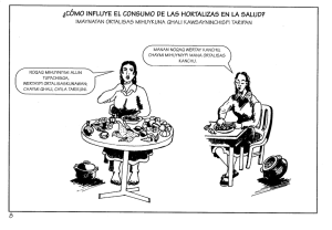 Page 1 ,@MO INFLUYE EL CONSUMO DE LAS HORTALIZAS EN