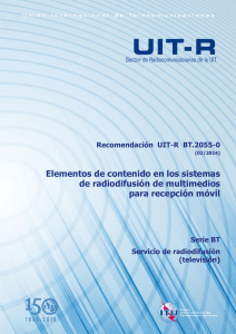 Recomendación UIT-R BT.2055-0