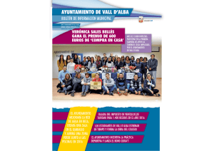 BIM Ayto. Vall d`Alba nº 81 (diciembre 2015)_BIM Vall d`Alba