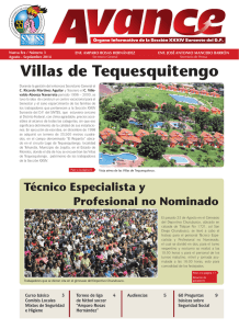 Villas de Tequesquitengo - SNTSS Sección XXXIV Suroeste del DF