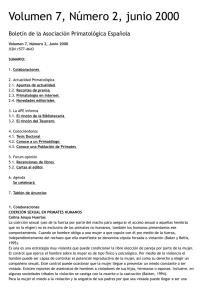 Nº2, Jun 2000 - Asociación Primatológica Española