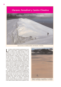 Glaciares, Permafrost y Cambio Climatico