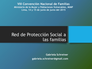 Red de Protección Social a las Familias