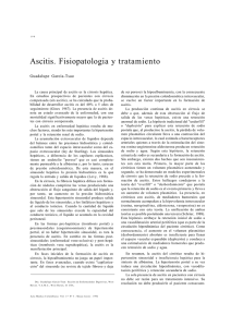 Ascitis. Fisiopatologia y tratamiento