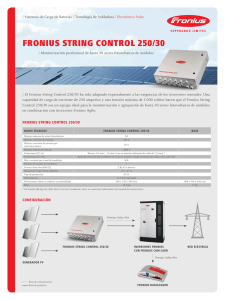FRONIUS STRING CONTROL 250/30