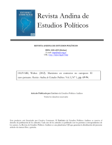 Revista Andina de Estudios Políticos