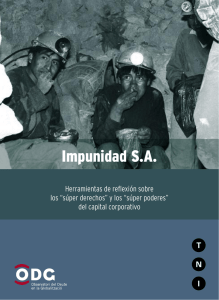 Impunidad SA - Transnational Institute