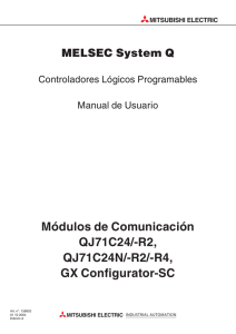 Módulos de Comunicación QJ71C24/-R2, QJ71C24N/-R2/