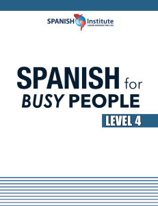 level 4 - Spanish Institute
