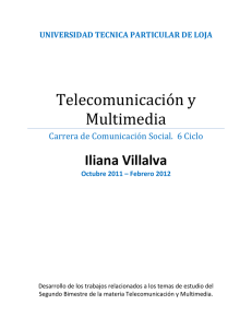Telecomunicación y Multimedia