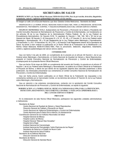 NOM-014-SSA2-1994 - Secretaría de Salud del Estado de México