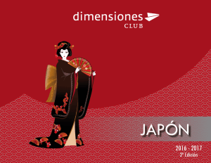 Monográfico Japón - Dimensiones Club