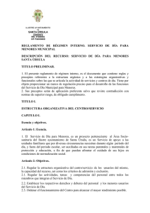 reglamento de régimen interno - Ayuntamiento de Santa Úrsula