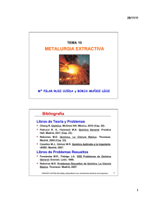 metalurgia extractiva