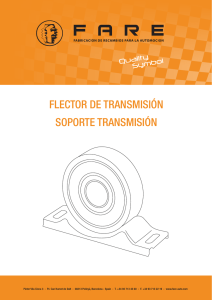 FLECTOR DE TRANSMISIÓN SOPORTE TRANSMISIÓN