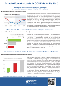 Estudio Económico de la OCDE de Chile 2015