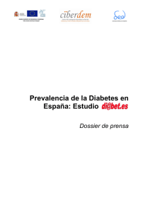 Prevalencia de la Diabetes en España: Estudio