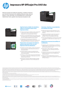 Impresora HP Officejet Pro X451dw