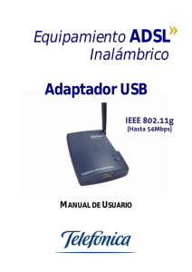 Manual Adaptador USB Ideal g v1.0