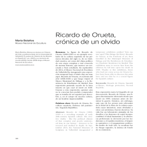 Ricardo de Orueta, crónica de un olvido