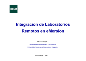 Integración de Laboratorios Remotos en eMersion