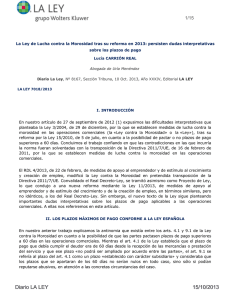 Diario La Ley, núm. 8167 (10 de octubre de 2013)
