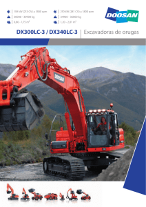 DX300LC-3 / DX340LC-3 | Excavadoras de orugas