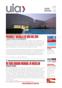 mayo 2014 - Union internationale des architectes
