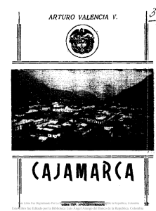 Monografía de Cajamarca (Tolima) - Actividad Cultural del Banco de