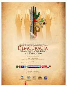 Programa - Dialogo Subregional de los Miembros del SICA y Mexico