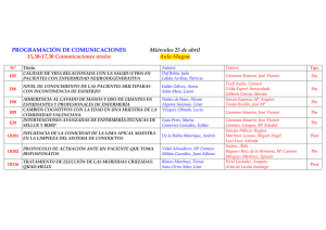 Programa comunicaciones - Universidad CEU Cardenal Herrera