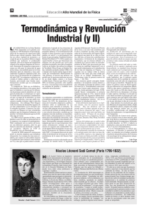 43. Termodinamica y revolución industrial (II).