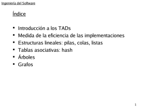 Introducción a los TADs.