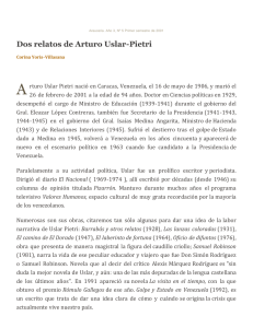 Documentos nº 5 Araucaria, Uslar Pietri: Barrabás y El minotauro