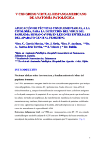 hpv - V Congreso Virtual Hispanoamericano de Anatomía Patológica