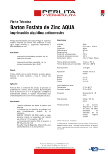 Barton Fosfato de Zinc AQUA