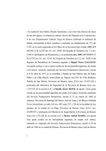 sentencia (3291). - Poder Judicial de la Provincia de Buenos Aires