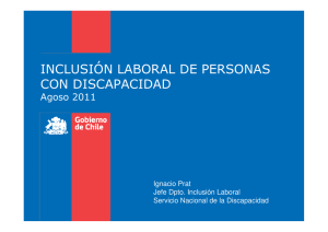 inclusión laboral de personas con discapacidad