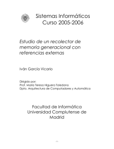Sistemas Informáticos Curso 2005-2006 - E