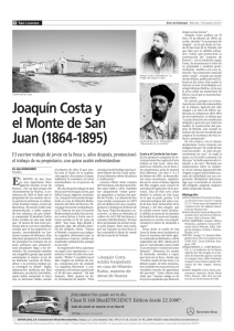 Joaquín Costa y el Monte de San Juan (1864-1895)