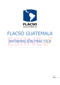FLACSO GUATEMALA