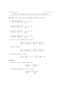 Práctica 0: Conjuntos y repaso de la integral de Riemann