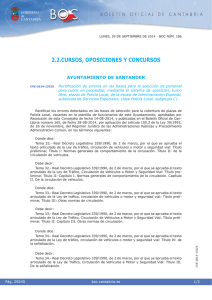 29 de septiembre de 2014 - Boletín Oficial de Cantabria