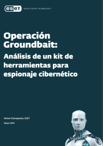 Operación Groundbait: análisis de una campaña